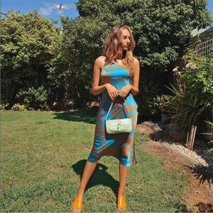 ARTHUR Apparel 100% silk bias ring dress in Hawaii